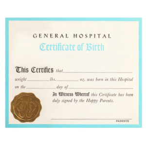 Birth Certificate