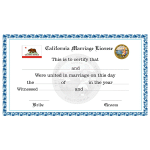 Marriage Certificate